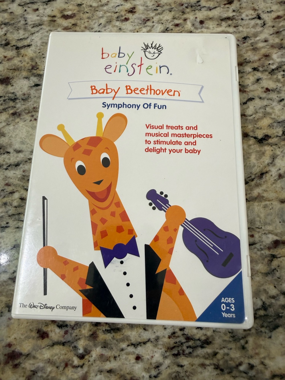 Baby Einstein Baby Beethoven Symphony of Fun DVD Ages 0-3 Disney
